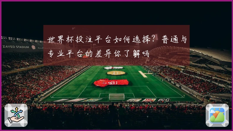 世界杯投注平台如何选择？普通与专业平台的差异你了解吗
