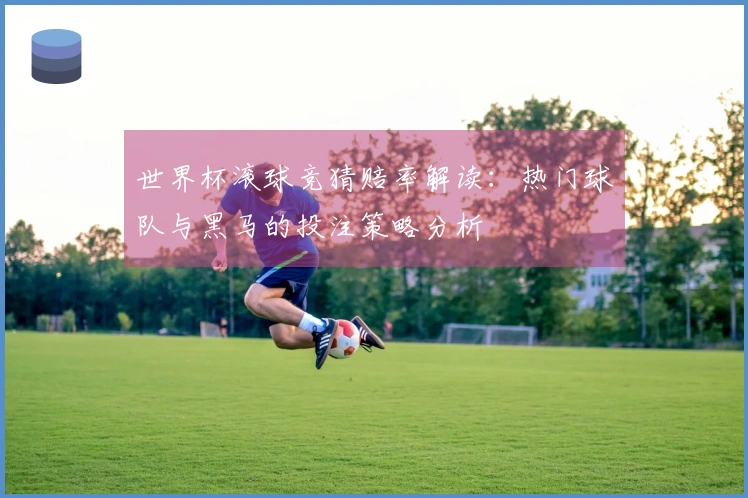 世界杯滚球竞猜赔率解读：热门球队与黑马的投注策略分析